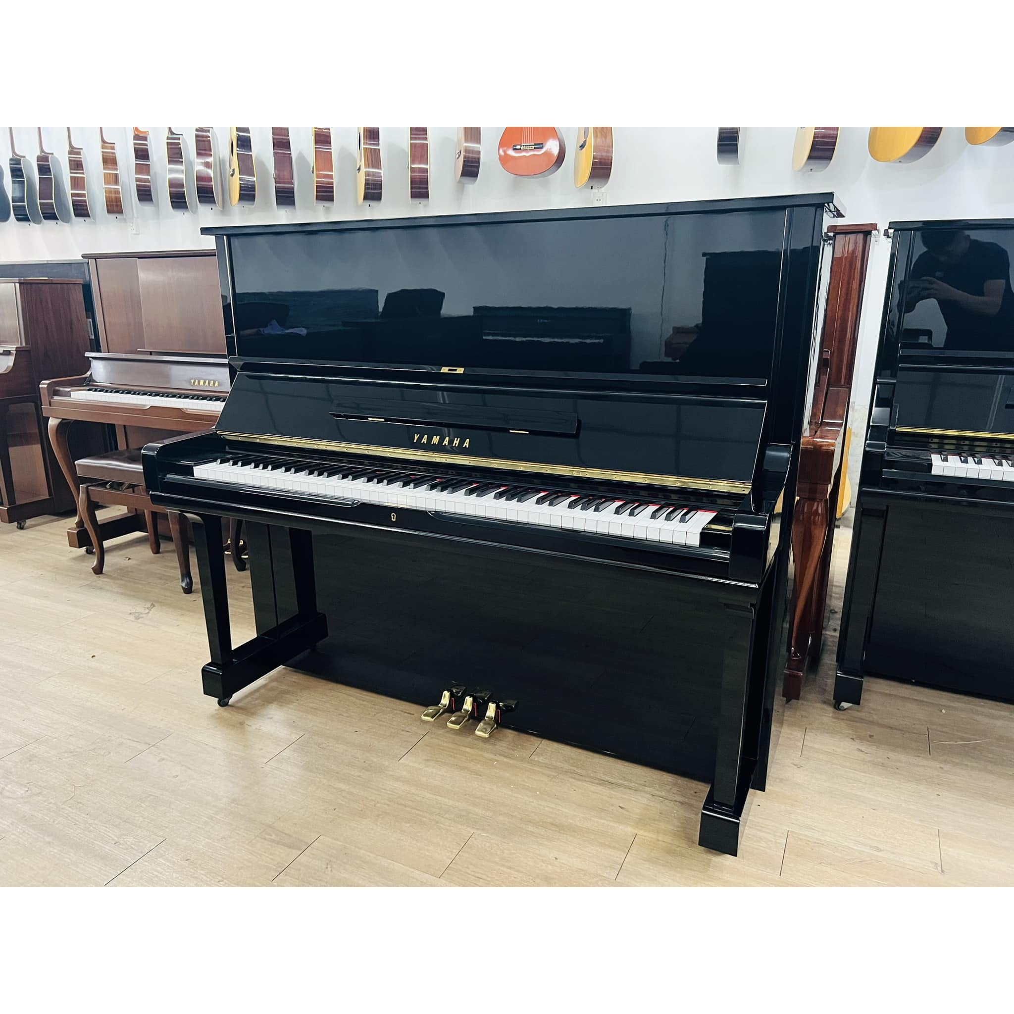 Đàn Piano Cơ Upright Yamaha U3H PE - Qua Sử Dụng