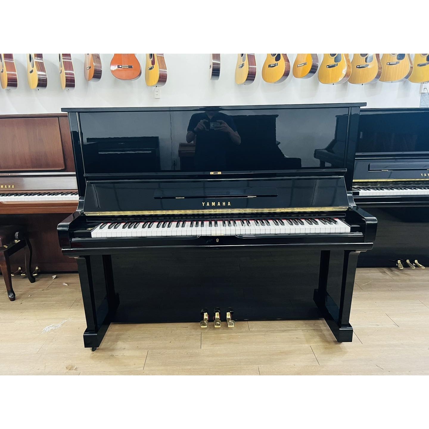 Đàn Piano Cơ Upright Yamaha U3H PE - Qua Sử Dụng