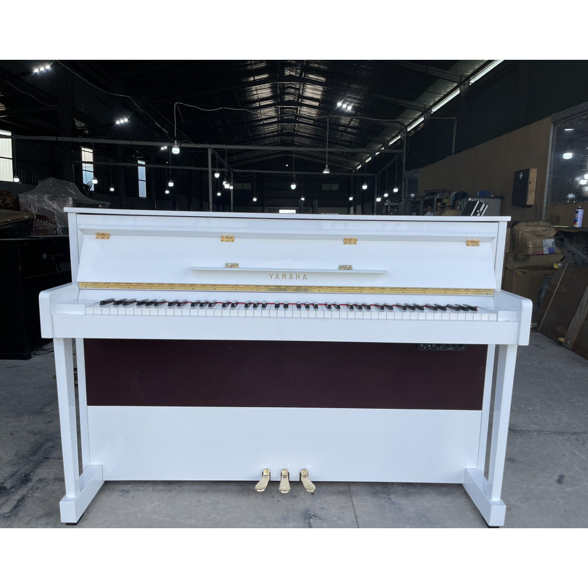 Đàn Piano Điện Yamaha DUP7 White - Qua Sử Dụng