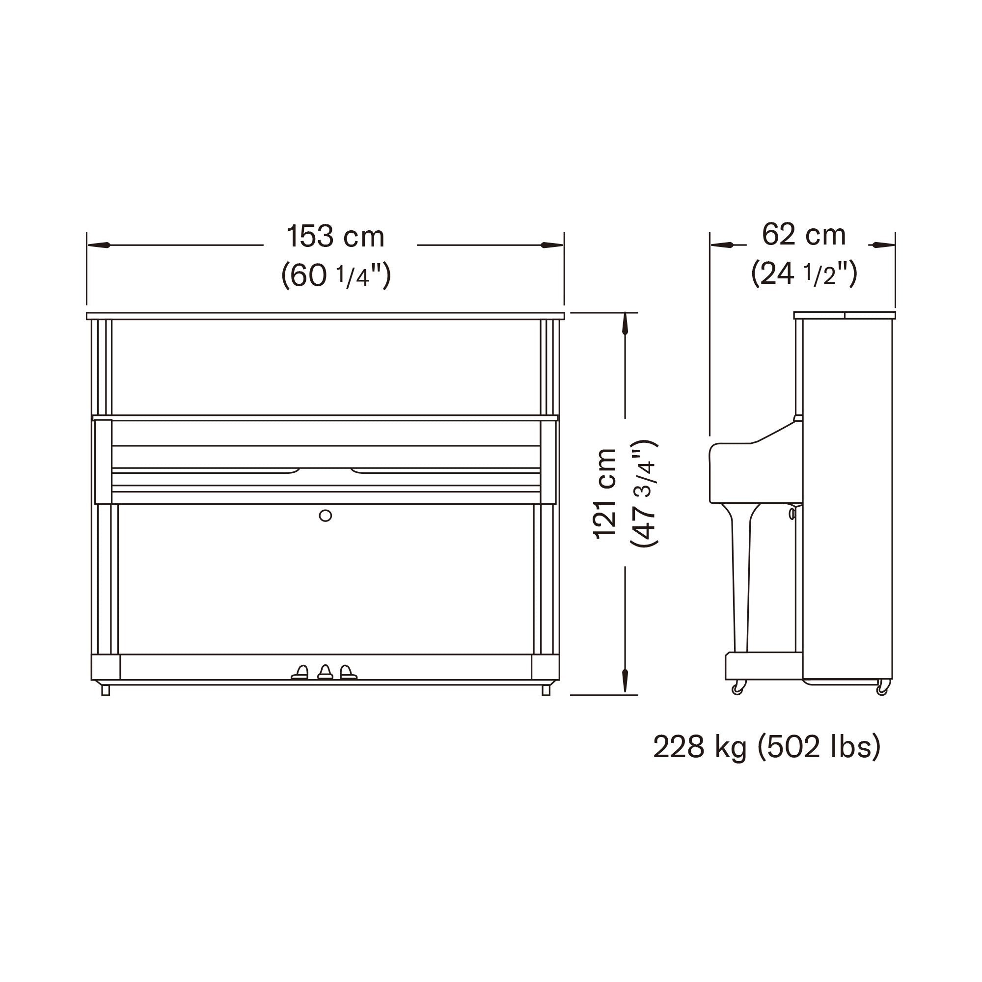 Đàn Piano Upright Yamaha DU1 ENST